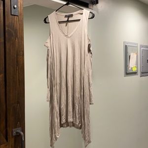 BCBG Maxazria Tan Dress size xs